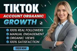 grow and promote your tiktok account followers organically, tik tok promotion