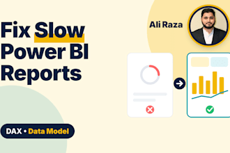 fix your power bi dax measures, data model and slow reports