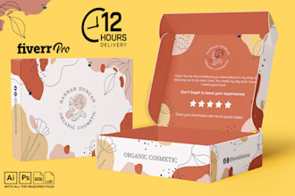 do mailer box and subscription packaging box design with 3d