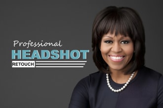 do portraits photo editing, photoshop, headshot retouch