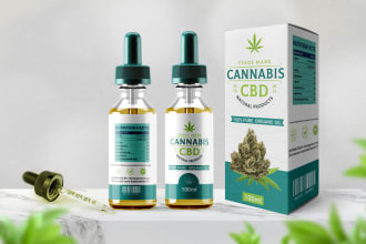 do product packaging, cbd, hemp label, honey, coffee label