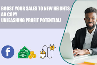 write copywrite facebook adcopy that will dominate the market