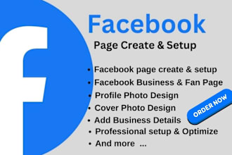do facebook business page create and setup everything for success