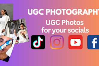 create ugc user generated content photography for your brand