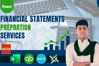 prepare financial statements, profit and loss, balance sheet, income statement