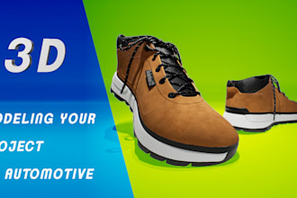 3d modeling your product or vehicule