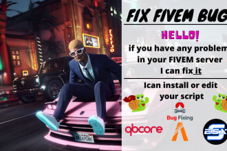 be your expert fivem server developer and problem solver