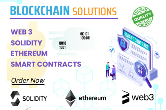 develop smart contract on ethereum, solana , polygon, uniswap, blockchain