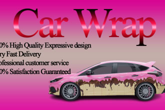 design professional, modern, attractive racing car design
