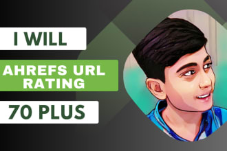 increase ahrefs url rating ur 70 plus