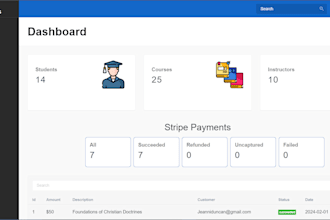 develop CRM for your business using laravel and react js