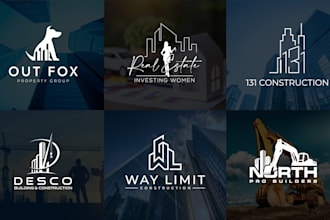 do luxury, real estate, mortgage, realtor, construction logo