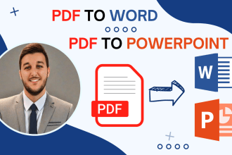 convert your PDF to word, PDF to powerpoint