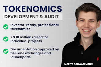 develop professional tokenomics for your crypto project