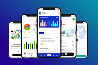 design mobile app UI UX for android and ios