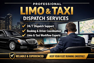 provide professional limo and taxi dispatch services