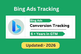 setup bing ads conversion tracking with google tag manager