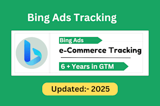 setup bing ads conversion tracking with google tag manager