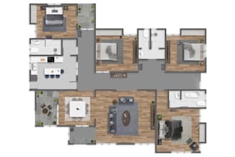 create floor plan renderings for real estate marketing