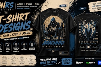 create custom vintage tshirt designs