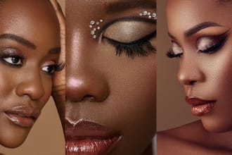 high end skin beauty photo retouching and editing