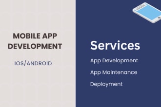 be app developer for ios and android mobile app development