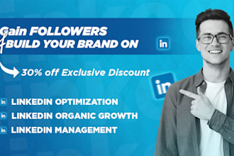 be your expert linkedin manager