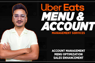 expert professional ubereats menu optimization