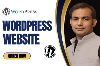 build wordpress website, wordpress elementor