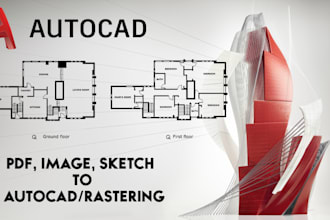 produce instant cad drawings from image,scratch or pdf files