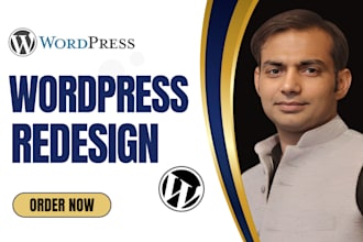 create a website, wordpress website redesign