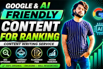 create a google and ai friendly content for ranking