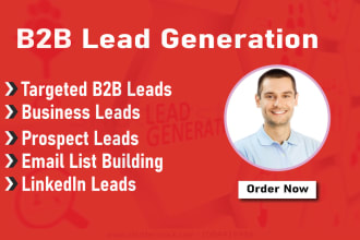 do b2b lead generation contact listing  phone number and email list building
