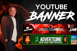 creare un banner youtube