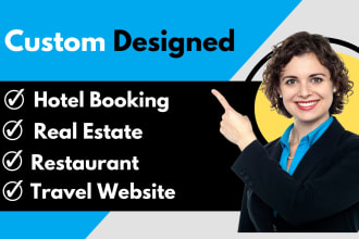 create vacation rental website, travel, real estate or booking website