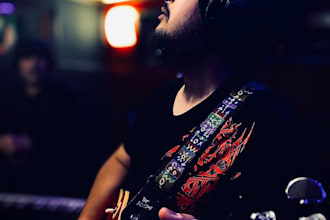 record tasty electric guitar solos, rhythm and loops for you