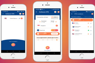 develop vpn app with admin panel android studio java