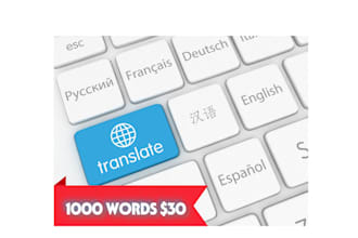 do translation proofreading transcription english french canadian french spanish