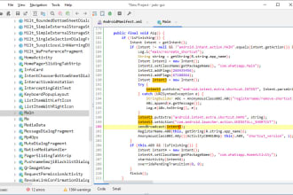 do reverse engineering of apk or create new android app java