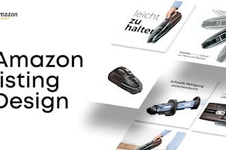 design your amazon listing in a professional way