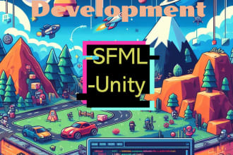 make a 2d 3d game using sfml, glut, sdl