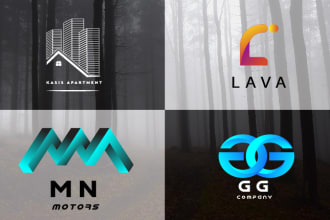 do sleek minimalist and modern business logo design