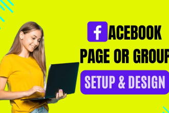 do setup facebook business page fan page and manage fb group