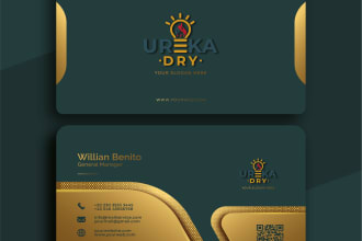 do corporate business card and brand identity for you