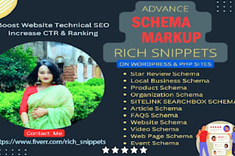 do google featured rich snippets and schema markup for technical seo