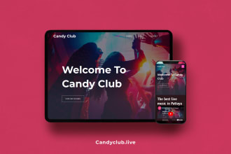 do restaurant website bar cocktail and shop menu design