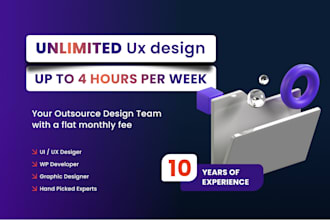 be your UX UI designer and web developer