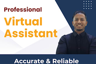 be your virtual assistant for admin and social media support
