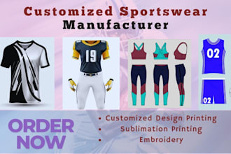 be your sportswear manufacturer and designer