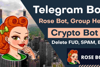 setup telegram bot for your group management